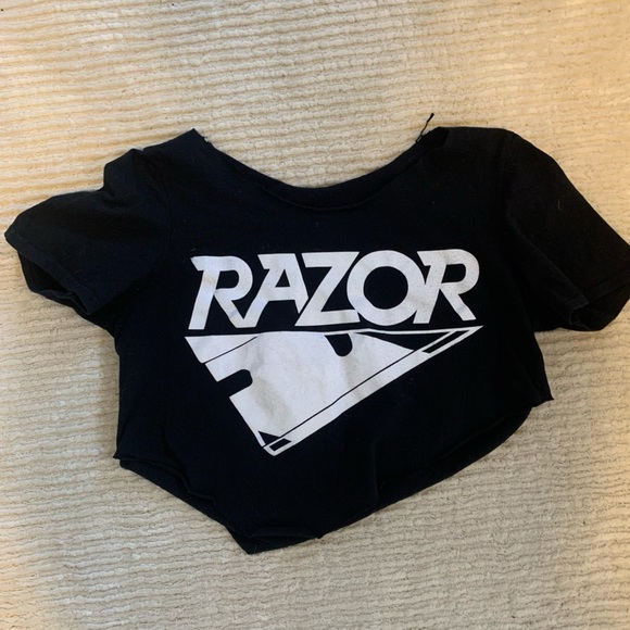 Razor Size Small Cut Up Shirt - Picture 3 of 3